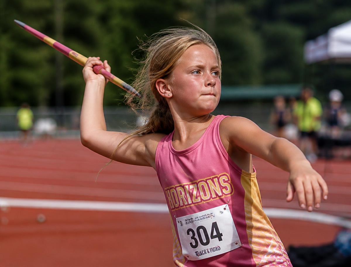 Young athlete training at Her.Sorted Mini Athletes